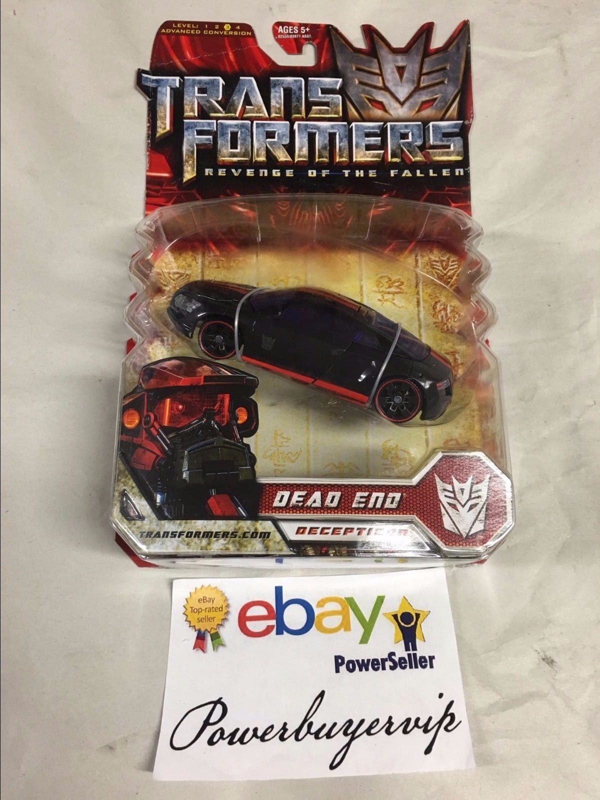 Hasbro Transformers Revenge of the Fallen Deluxe DECEPTICONS Dead End Figure - Click Image to Close